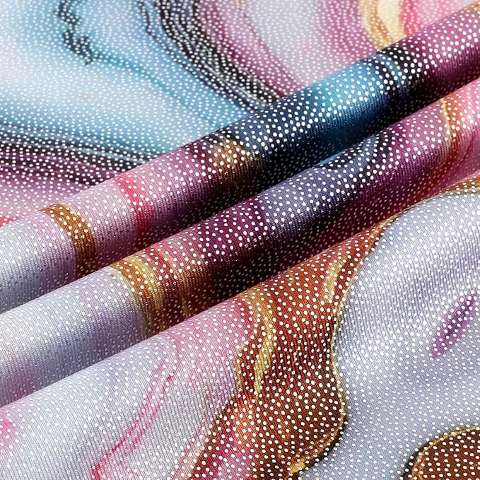 HOZIY Gymnastics Leotards for Girls with Shorts Toddlers Biketards Rainbow Unicorn Dinosaur Mermaid Leopard Flower Galaxy