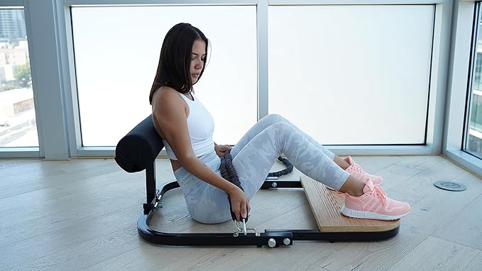 BootySprout Hip Thrust Machine for High Resistance Glute Training - Home Gym Workout - Comes with 45, 90, and 135 Lbs of Resistance