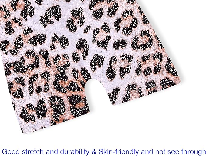 Domusgo Gymnastics Leotards for Girls Sparkly One-Piece Pro Kids Unitard Biketards with Shorts