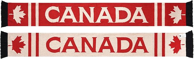 Euroscarves Canada Recycled Cotton Soccer Knit Scarf