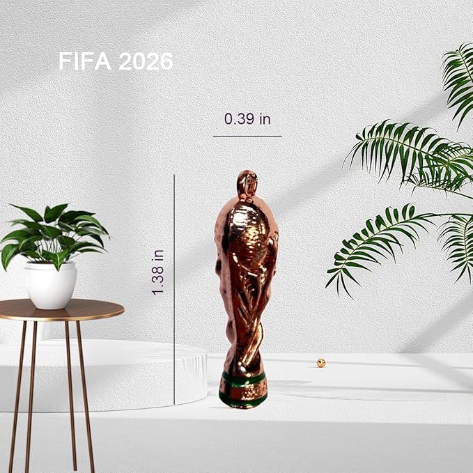 4-in-1 wristlet keychain for men,key chain accessories with Rabbit,World cup trophy,Messi keychain,for car key FOB,bag charms