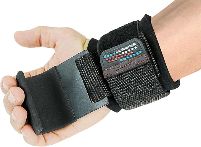 Premium Weight Lifting Hooks & Straps for Pull Ups & Deadlifts - Padded, Heavy Duty, Power Lifting Grips for Men & Women