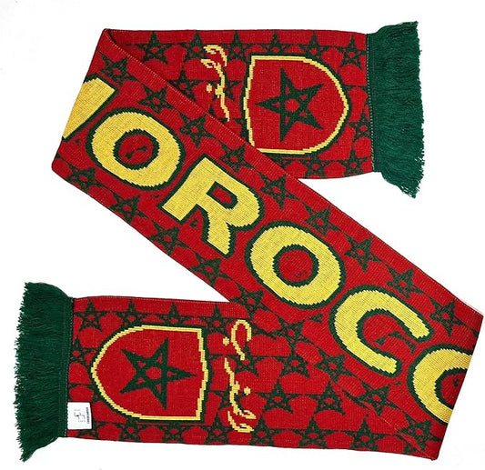 Euroscarves Morocco Soccer Knit Scarf