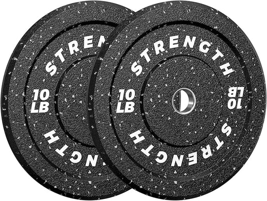 XDDIAS 2-Inch Bumper Plates, Barbell Rubber Olympic Weight Plates Set for Home Gym Strength Training, 20-260lbs, Multiple Options