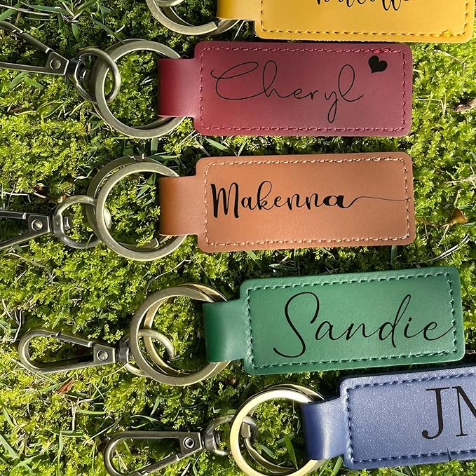 Hiyong Personalized Keychain Custom Photo Keyring Customized Gifts for Men Custom Keychain with Your Photo Logo or Text