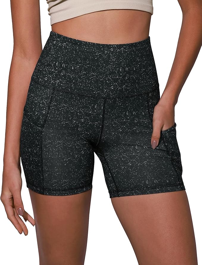 ODODOS Women's Tummy Control Biker Shorts 2.0 with Pockets High Waist Athletic Workout Yoga Shorts-3.5''/ 5"/ 8" / 10" Inseam