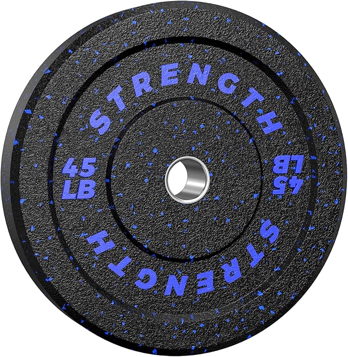 XDDIAS 2-Inch Bumper Plates, Barbell Rubber Olympic Weight Plates Set for Home Gym Strength Training, 20-260lbs, Multiple Options