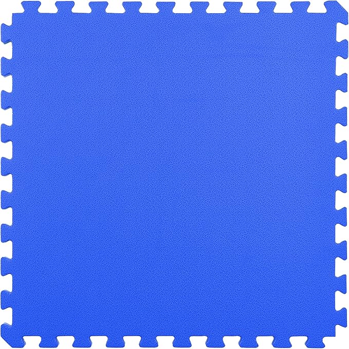 FlooringInc's 1" Thick Foam Tiles, 3'x3' or 2'x2' Reversable Interlocking Tiles, Ideal Yoga Mat, Gymnastics Mat, Workout Mat for MMA and Jiu Jitsu Training