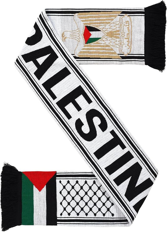 Euroscarves Palestine Soccer Knit Scarf