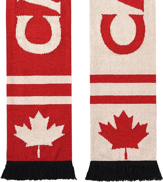 Euroscarves Canada Recycled Cotton Soccer Knit Scarf