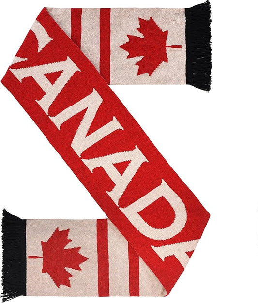 Euroscarves Canada Recycled Cotton Soccer Knit Scarf