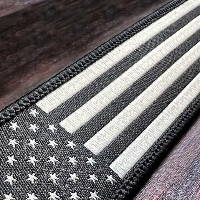 Patriotic Jet Tag Key Tag for attachment to keys, bags, Luggage and more. Made of Nylon Set of 2