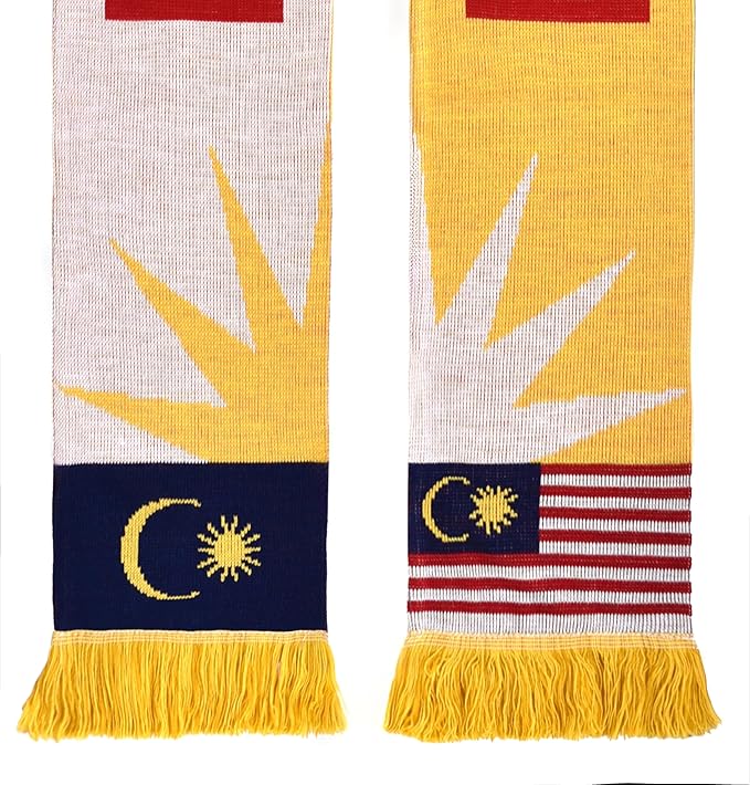 Euroscarves Malaysia Soccer Knit Scarf
