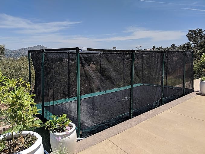 Happy Trampoline Pro Rectangle Trampoline - Heavy Duty 750lbs Jumping Capacity With Net Enclosure - Large Commercial Grade Rectangular Outdoor for Backyard Gymnastics
