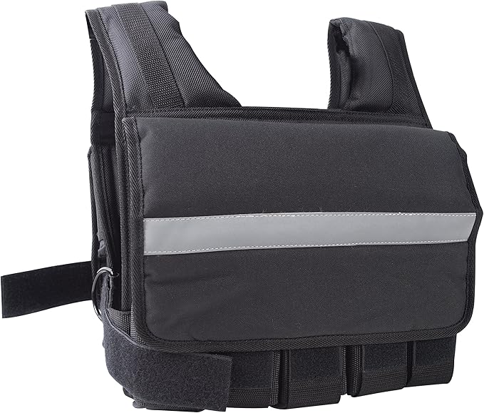 CAP Barbell Adjustable Weighted Vest | 20-150 lbs | Heavy-Duty Workout Vest with Removable Iron Weights for Strength Training, Cardio, Running, and Calisthenics